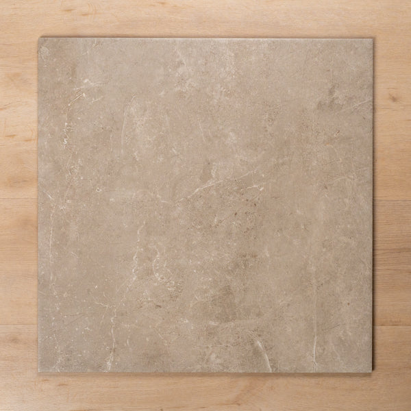 Avalon Greige Matt P2 Porcelain Tile 600x600mm - The Blue Space