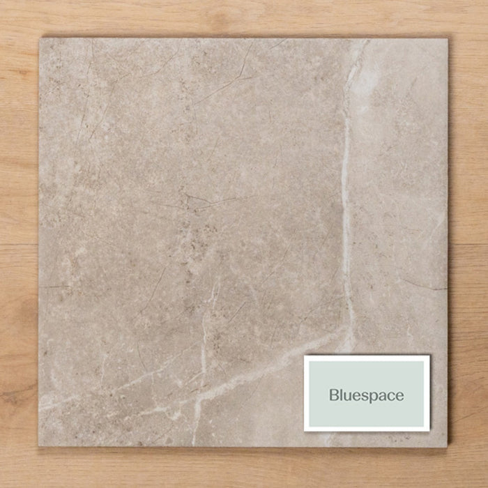 SIngle No Hand Avalon Grey Matt P3 Porcelain Tile 300x300mm 3ZMFGYM - The Blue Space