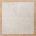 Avalon White Matt P2 Porcelain Tile 300x300mm Straight Pattern - The Blue Space
