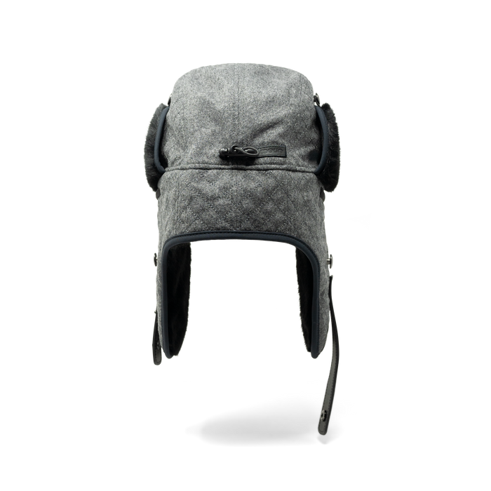 The back view of the melin Aviator Scout Thermal  Horizon Fit in Heather Grey / Black