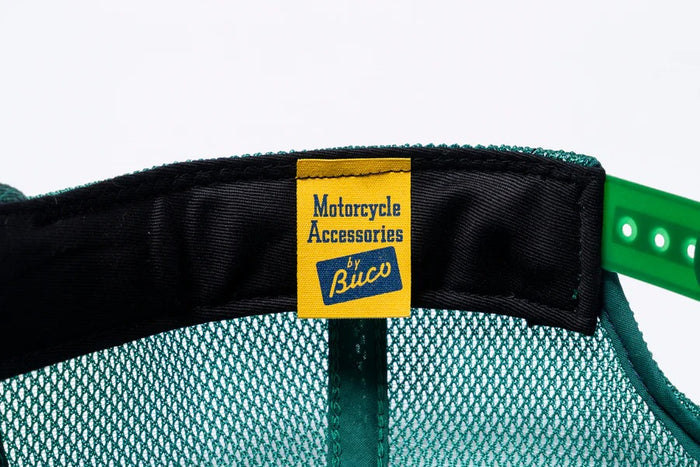 BA25004 BUCO MESH CAP / ENTHUSIAST - GREEN