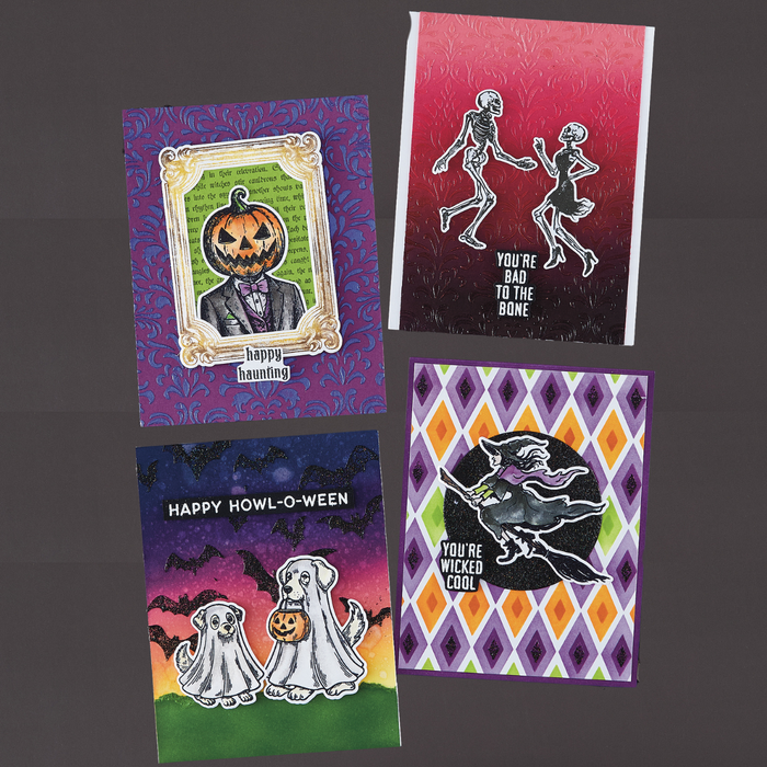 Bad to the Bone Stamp & Die Bundle by Simon Hurley