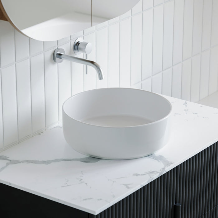 Bao Round 360mm Above Counter Basin - Gloss White