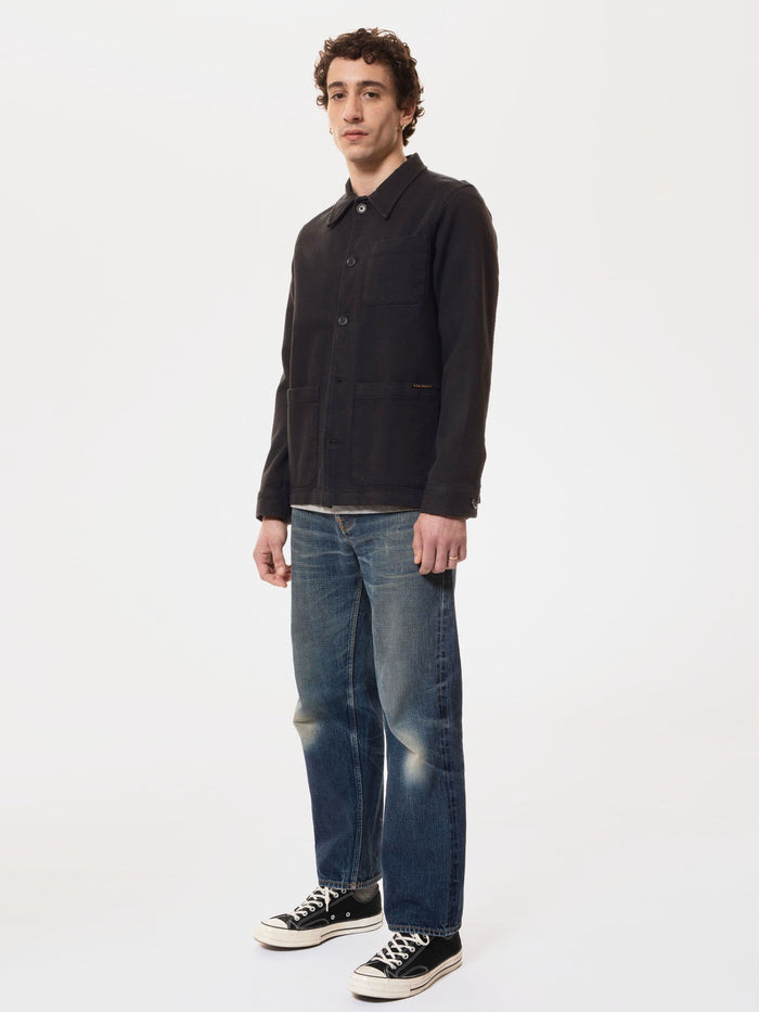 Barney Worker Jacket - Black