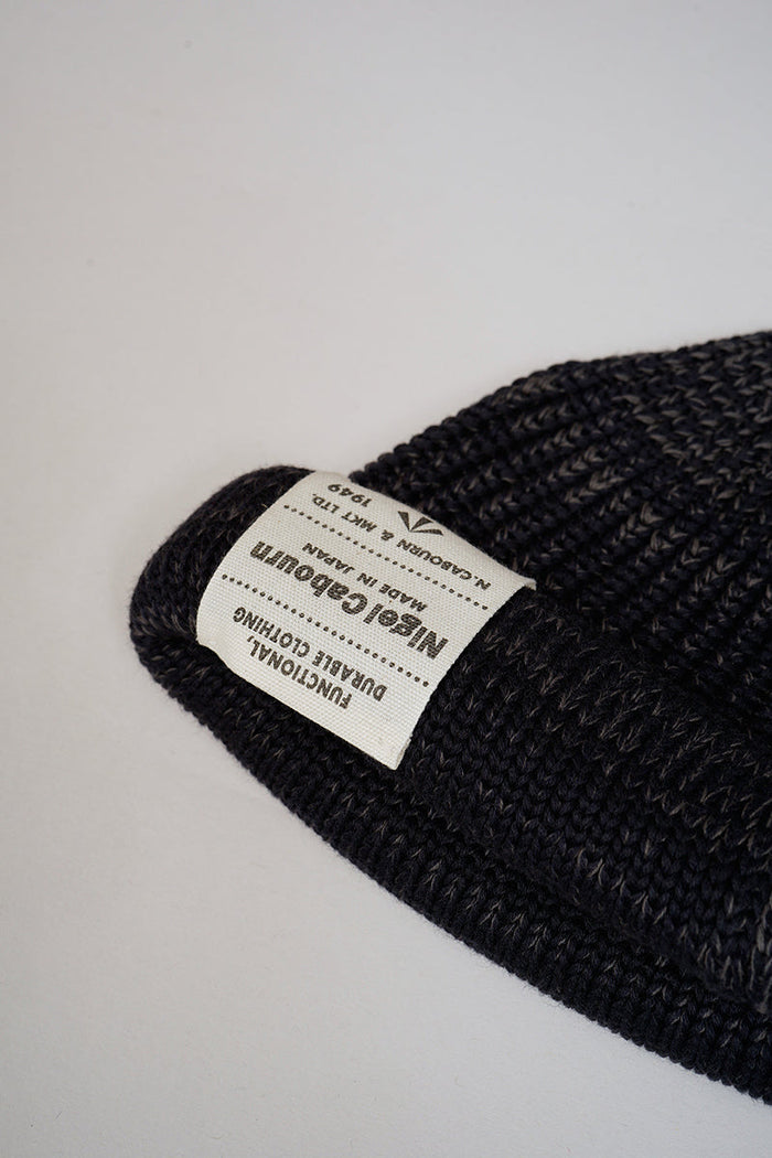 BEANIE COTTON - NAVY