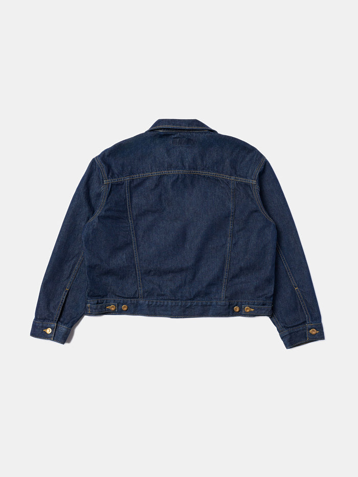 BERIT DENIM JACKET CLASSIC - BLUE