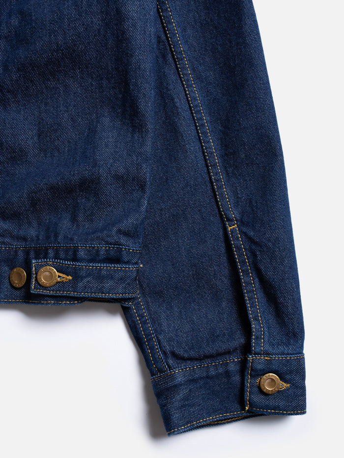 BERIT DENIM JACKET CLASSIC - BLUE