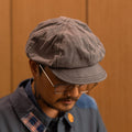 BLACK CHAMBRAY CASQUETT - BLACK