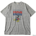 BR-25178 (Mickey Mouse) STANDARD TSURIAMI Crew Neck Print T-Shirt (Special Item) - GRAY