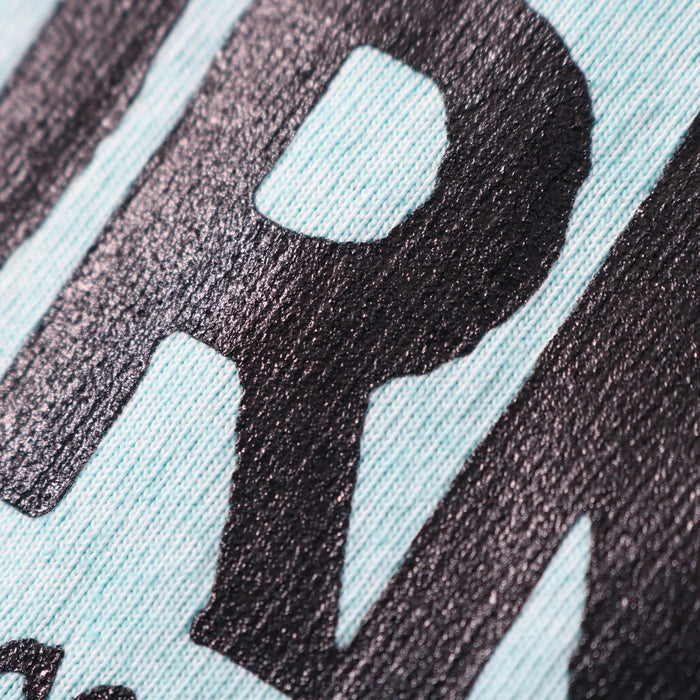 BR-25253 Pigment Dye 16/-BD Tube S/S Print T-shirt (CALIFORNIA) - SAX