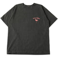 BR-25254 Pigment Dye 16/-BD Tube S/S Print T-shirt (LIMITED ITEM) - CHARCOAL