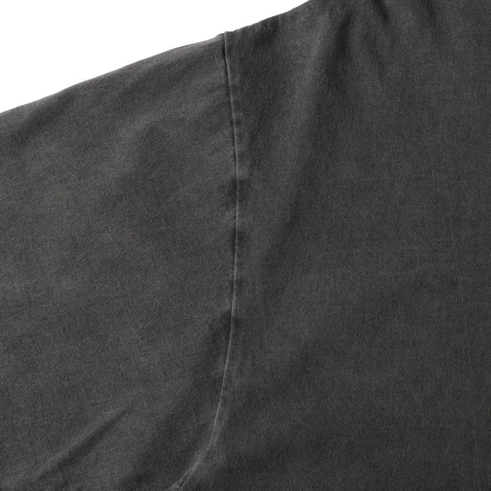 BR-25260 Pigment Dye 16/-BD "Loose" Tube S/S T-shirt (Solid Color) - CHARCOAL