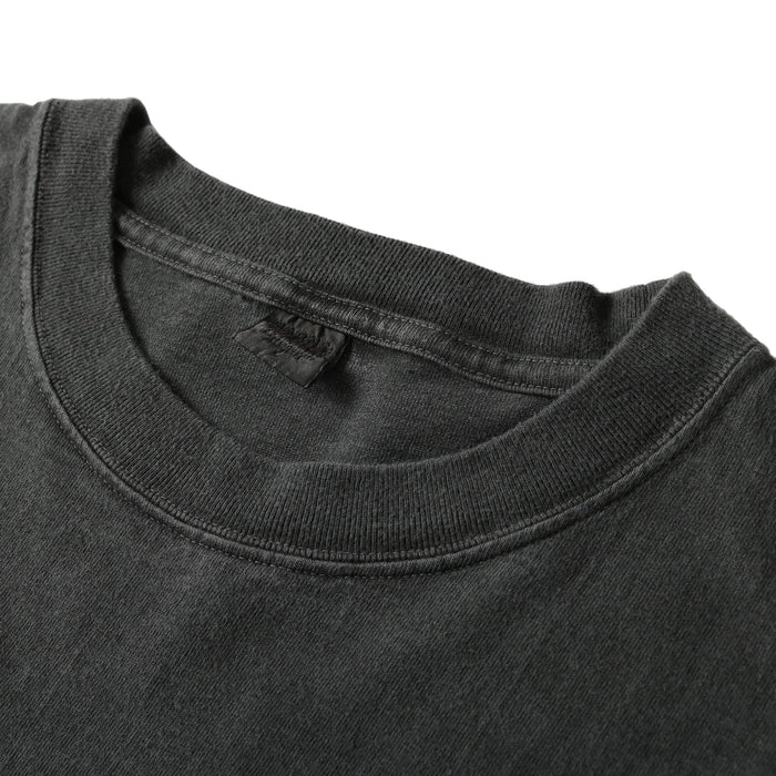 BR-25260 Pigment Dye 16/-BD "Loose" Tube S/S T-shirt (Solid Color) - CHARCOAL