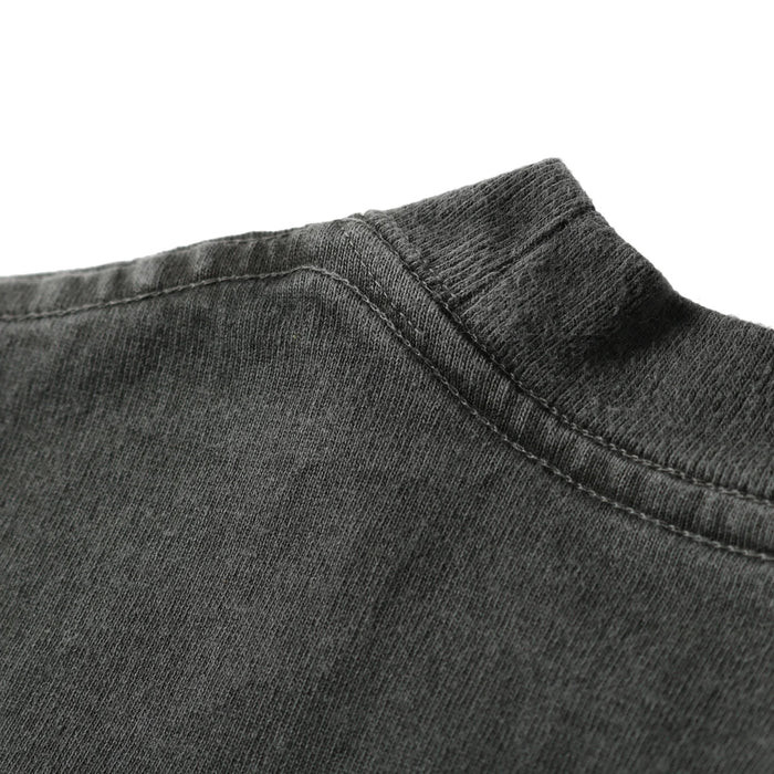 BR-25260 Pigment Dye 16/-BD "Loose" Tube S/S T-shirt (Solid Color) - CHARCOAL