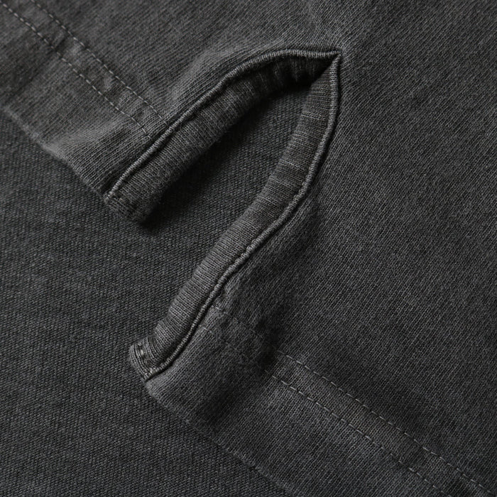 BR-25260 Pigment Dye 16/-BD "Loose" Tube S/S T-shirt (Solid Color) - CHARCOAL