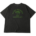 BR-25286 Pigment Dye 20/- Sunbreeze S/S Print T-shirt (LAKE ODESSA) - BLACK