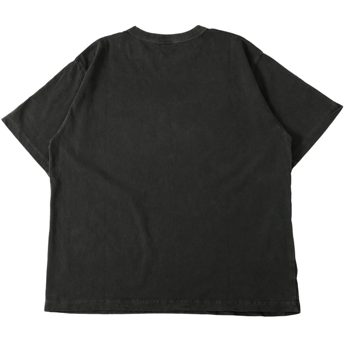 BR-25286 Pigment Dye 20/- Sunbreeze S/S Print T-shirt (LAKE ODESSA) - BLACK