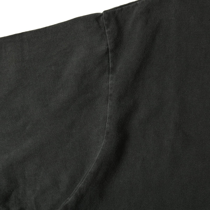 BR-25286 Pigment Dye 20/- Sunbreeze S/S Print T-shirt (LAKE ODESSA) - BLACK