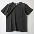 BR-8145 STANDARD COZUN Double V-gusset S/S T-shirt - BLACK
