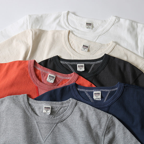 BR-8145 STANDARD COZUN Double V-gusset S/S T-shirt - NATURAL