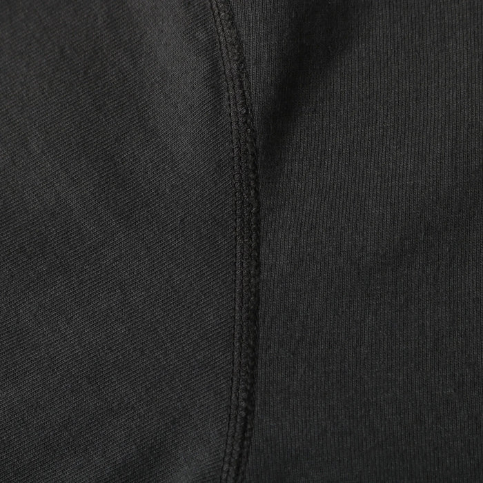 BR-8146SP STANDARD COZUN Henry Neck T-Shirt (Button Works) - BLACK