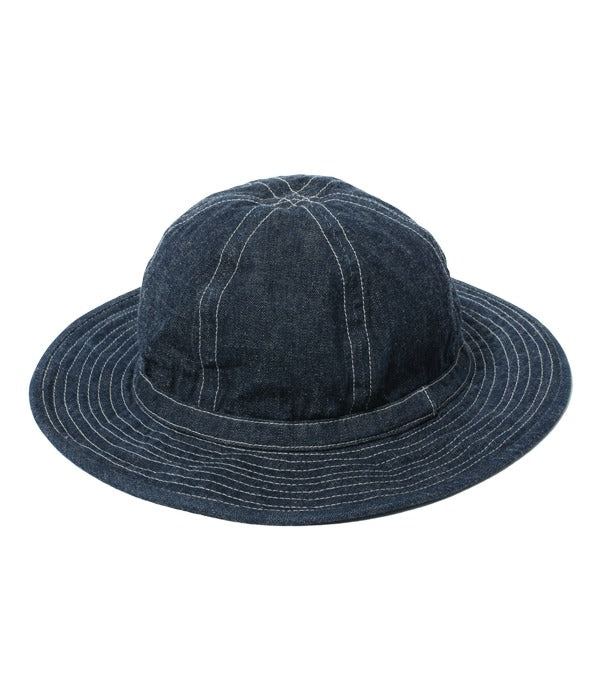 BR01476 HAT WORKING DENIM ONE WASH  - NAVY