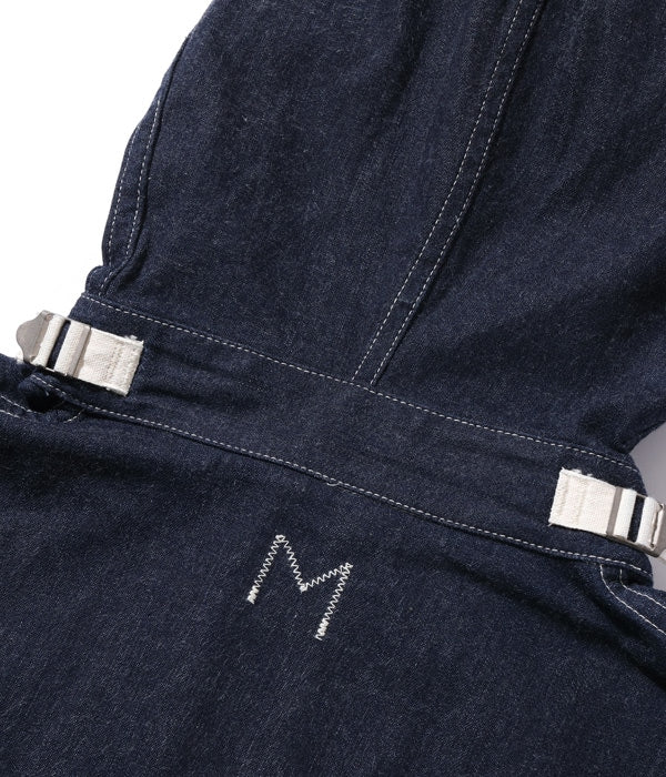 BR11703 US NAVY DENIM GAS PROTECTIVE PARKA - NAVY