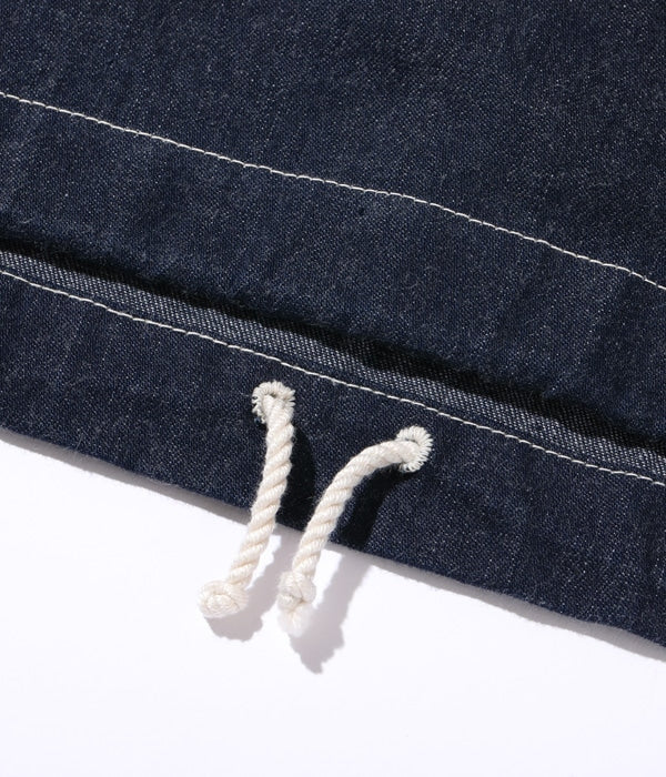 BR11703 US NAVY DENIM GAS PROTECTIVE PARKA - NAVY
