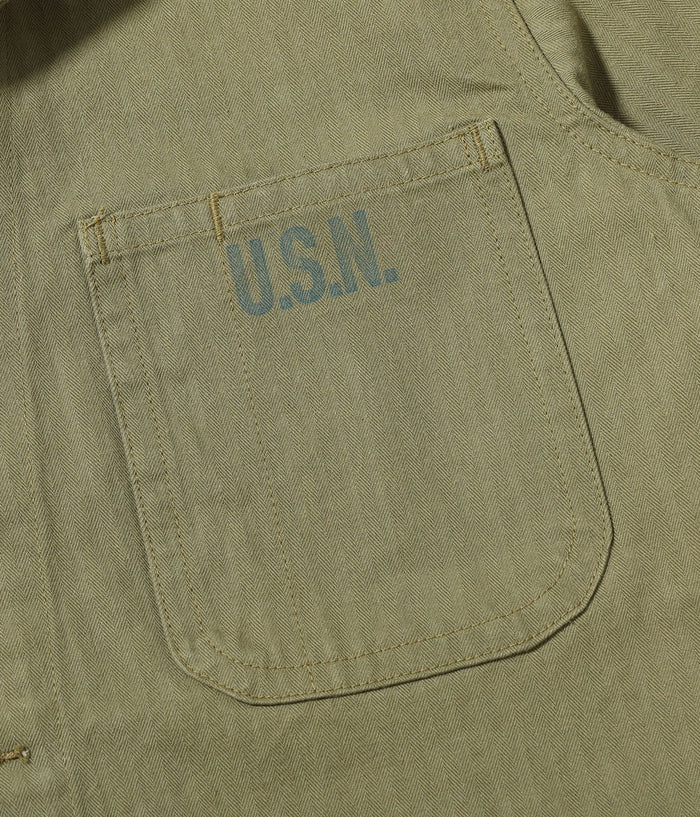 BR14872 N-3 UTILITY JACKET - OLIVE