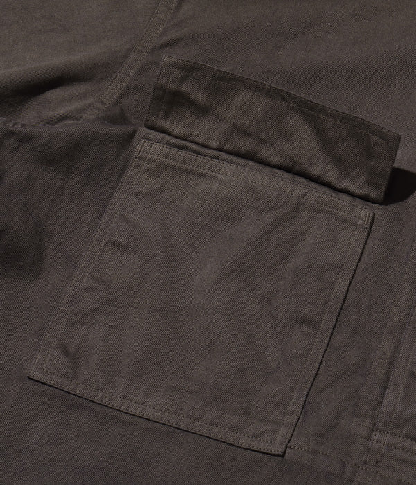 BR15064 U.S. NAVY COTTON TWILL GAS PROTECTIVE PARKA - BLACK