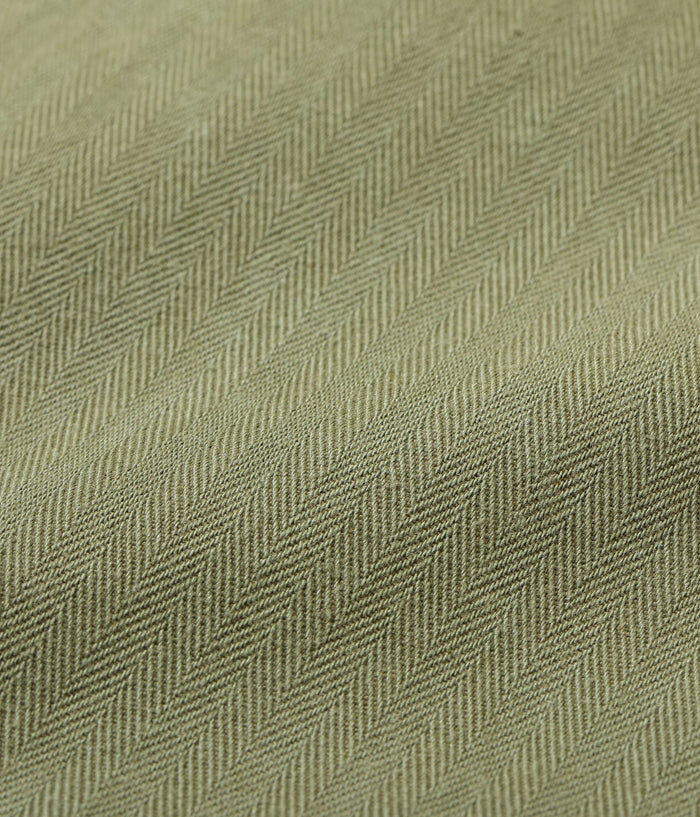 BR15123 US MARINE CORPS M-1944 HERRINGBONE UTILITY JACKET - OLIVE
