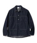 BR15301 US ARMY DENIM PULLOVER JACKET - INDIGO