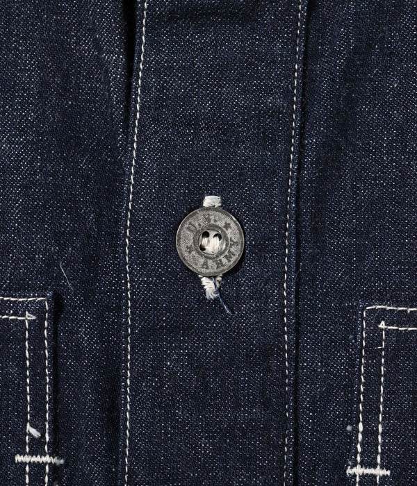 BR15301 US ARMY DENIM PULLOVER JACKET - INDIGO