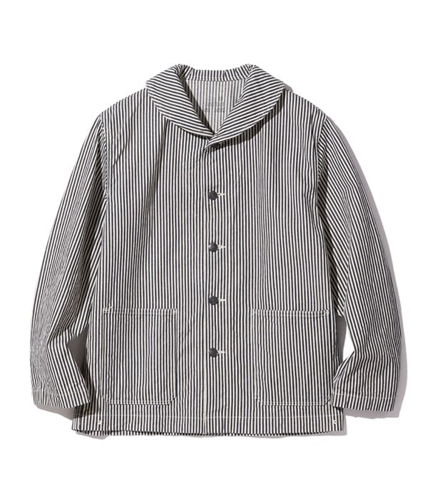 BR15303 US NAVY WW II UTILITY HICKORY JACKET - HICKORY
