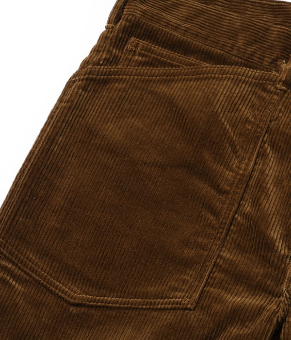 BR42393 / AVIATION ASSOCIATES US ARMY WORKING TROUSERS CORDUROY VERSION - BROWN
