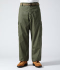 BR42500 TROUSERS MENS COTTON WIND RESISTANT POPLIN OLIVE GREEN ARMY SHADE 107 SHORT LENGTH - OLIVE