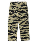 BR42502 GOLD TIGER STRIPE TROUSERS SHORT LENGTH - BLACK