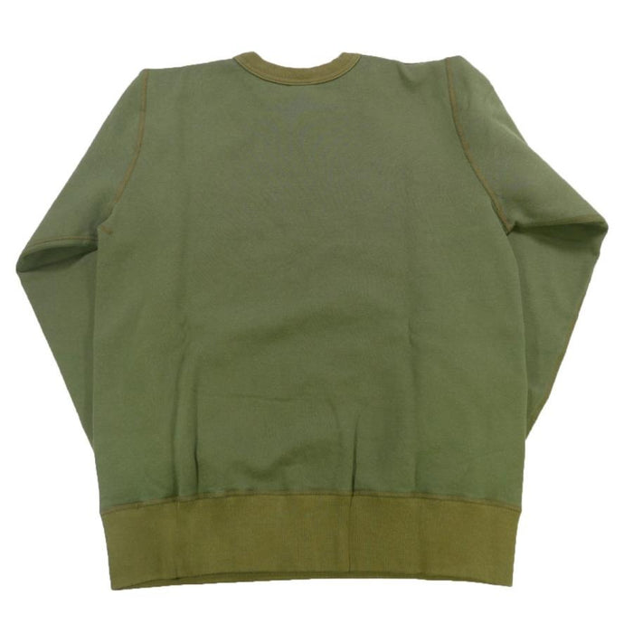 BR69501 SET-IN CREW NECK SWEAT SHIRT "23RD FIGHTER GROUP" - OLIVE