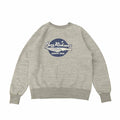 BR69507 FREEDOM SLEEVE SWEATSHIRT "BUZZ RICKSON'S" - Heather Gray