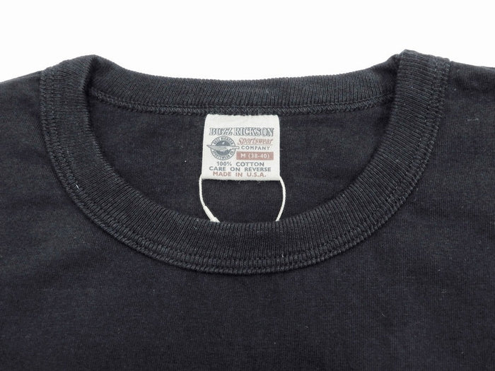 BR78711 S/S POCKET T-SHIRT - BLACK