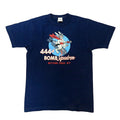 BR79560 SLUB YARN T-SHIRT 444th BOMB SQ - NAVY
