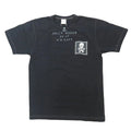 BR79561 SLUB YARN T-SHIRT "VF-17 JOLLY ROGER" - BLACK