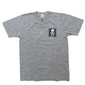 BR79561 SLUB YARN T-SHIRT "VF-17 JOLLY ROGER" - H.GRAY