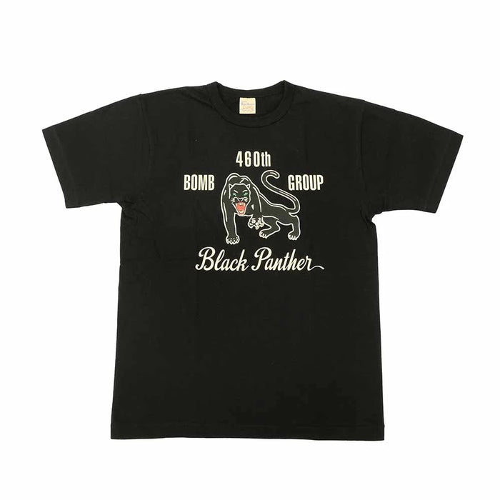 BR79575 GOVERNMENT ISSUE T-SHIRT 460th Bomb. SQ. Black Panther - BLACK