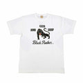 BR79575 GOVERNMENT ISSUE T-SHIRT 460th Bomb. SQ. Black Panther - WHITE
