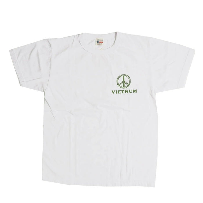 BR79623 T-SHIRT "PLEIKU VIETNUM" - WHITE