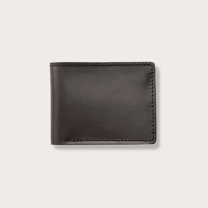 BRIDLE LEATHER BI-FOLD WALLET - BROWN