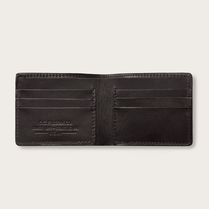 BRIDLE LEATHER BI-FOLD WALLET - BROWN