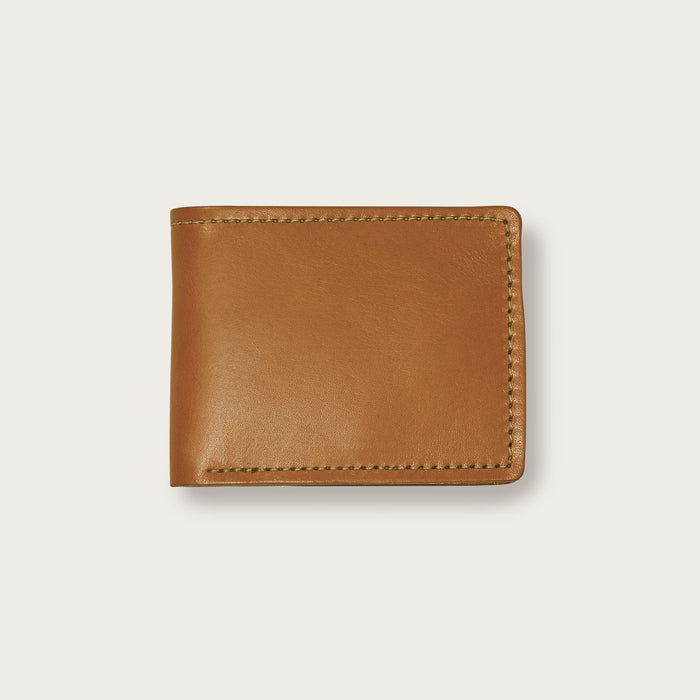 BRIDLE LEATHER BI-FOLD WALLET - TAN