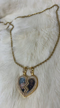 Broken Heart Custom Photo Pendant